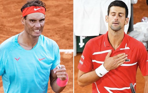 Link xem trực tiếp tennis. Djokovic đấu với Nadal. Chung kết Pháp mở rộng 2020