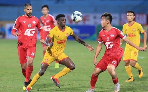 Bảng xếp hạng bóng đá Night Wolf V-League 2022 vòng 9