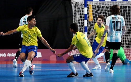 VTV6 TRỰC TIẾP bóng đá Brazil vs Argentina, Futsal World Cup 2021 (00h00, 30/9)