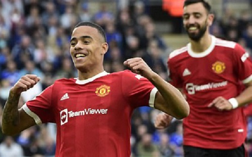 Greenwood và Tielemans lập hai siêu phẩm chỉ trong 1 hiệp ở trận Leicester vs MU