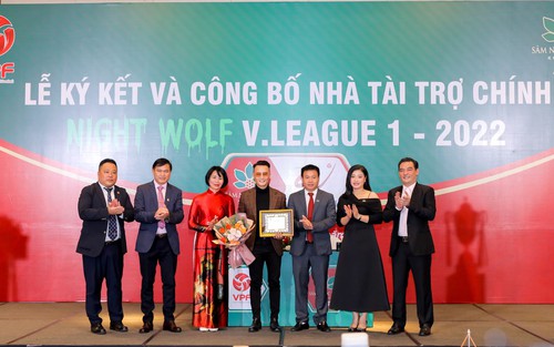 Nhận diện Night Wolf Sâm Ngọc Linh - Nhà tài trợ V-League 3 mùa giải liên tiếp