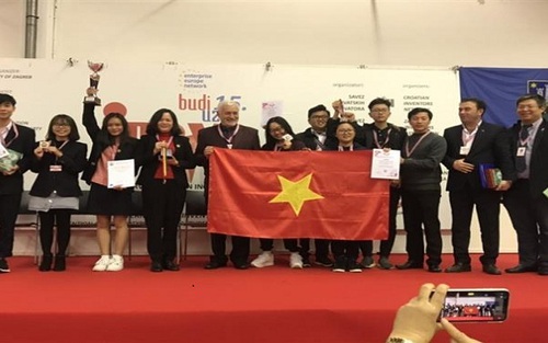 Cuộc thi Phát minh sáng chế quốc tế INOVA 2019: Đoàn học sinh Việt Nam giành Cúp đặc biệt và Huy chương Vàng