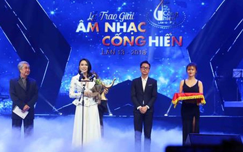 Giải Âm nhạc Cống hiến góp phần xây dựng nền âm nhạc đại chúng mang bản sắc dân tộc