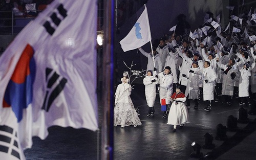 Ấn tượng lễ khai mạc Olympic Pyeongchang 2018: Hàn Quốc và Triều Tiên truyền thông điệp hoà bình
