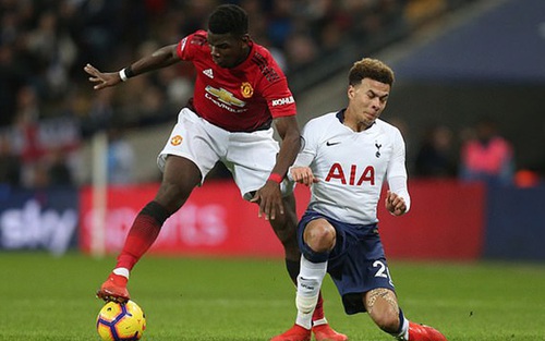 Trọng tài bị chỉ trích 'không hiểu gì về bóng đá' khi không đuổi Pogba vì đạp Dele Alli