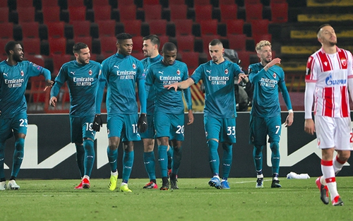 Video clip bàn thắng Crvena Zvezda 2-2 Milan