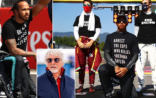 F1: Lewis Hamilton bị 'Black Lives Matter' lợi dụng để lấy tiền