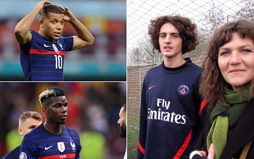 Bê bối ở tuyển Pháp: Mẹ Rabiot chỉ trích gia đình Mbappe và Pogba ngay trên khán đài
