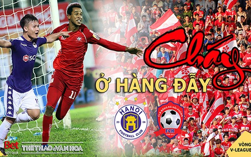 V League 2019 vòng 6: Hà Nội vs Hải Phòng - "Cháy" ở Hàng Đẫy