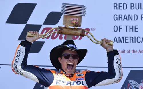 Marc Marquez lên ngôi tại chặng 3 giải đua MotoGP 2017