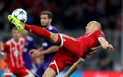 Video clip highlights bàn thắng trận Bayern Munich 3-0 Anderlecht