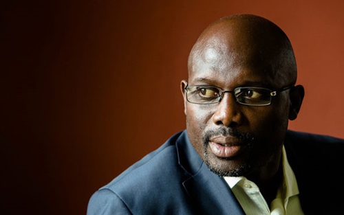 Quả bóng Vàng 1995 George Weah đắc cử Tổng thống Liberia