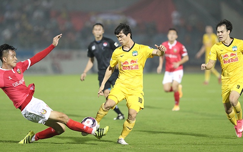 Bóng đá Việt Nam hôm nay: Thanh Hóa vs HAGL (17h00). Hà Nội vs Bình Định (19h15)