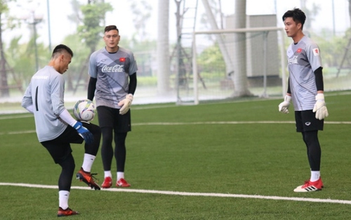 Văn Lâm bắt chính trận U23 Việt Nam đấu Palestine