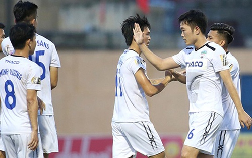 VTV6 trực tiếp bóng đá. SLNA đấu với HAGL. Trực tiếp V-League vòng 12