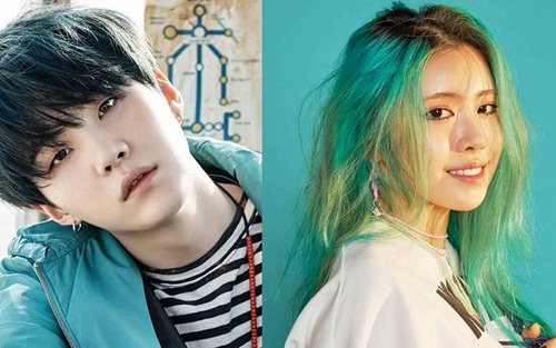 Sự thật tin đồn mỹ nam Suga của BTS hẹn hò đàn chị già hơn chục tuổi