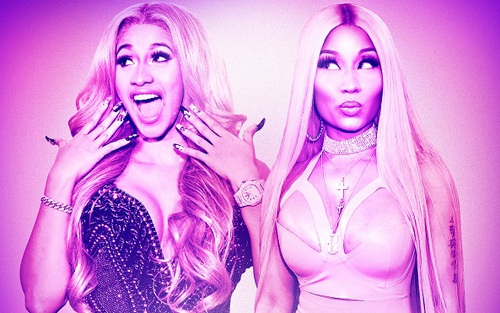Sau màn giật tóc ném guốc, Cardi B lên mạng chửi Nicki Minaj