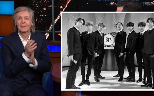 Paul McCartney khen BTS là ‘nghệ thuật đích thực’ như The Beatles