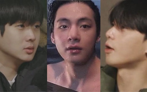 V ôm ấp, ngủ cùng, cởi trần với Wooga, BTS có ghen?