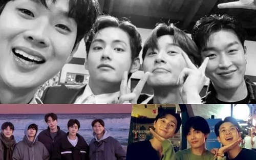 9 khoảnh khắc cho thấy các huynh Wooga thân với V BTS