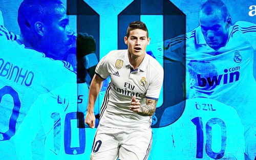 Real Madrid và chiếc áo số 10 'bị quỷ ám'