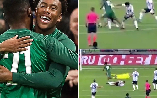 Fan Arsenal phát cuồng khi Iwobi lập cú đúp, 'xâu kim' Mascherano
