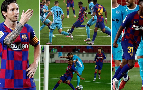 Điểm nhấn Barcelona 2-0 Leganes: Thần đồng ghi điểm, Messi cận kề cột mốc, Griezmann vẫn tịt ngòi
