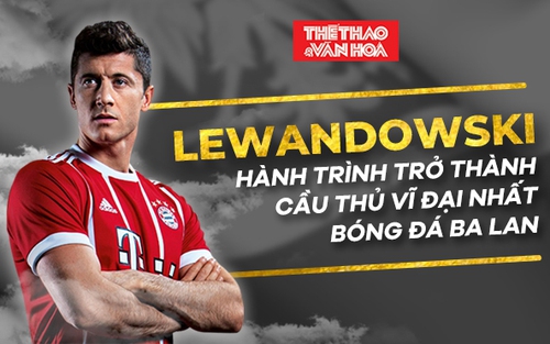 ĐỒ HỌA: Lewandowski và hành trình trở thành cầu thủ vĩ đại nhất Ba Lan
