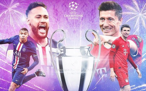 Lịch thi đấu, trực tiếp bóng đá chung kết cúp C1 Champions League: PSG vs Bayern Munich