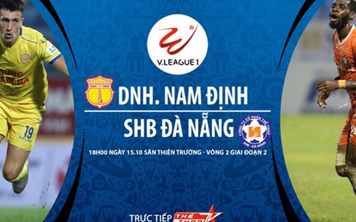 Xem trực tiếp bóng đá Nam Định vs Đà Nẵng ở đâu? Link trực tiếp bóng đá Việt Nam
