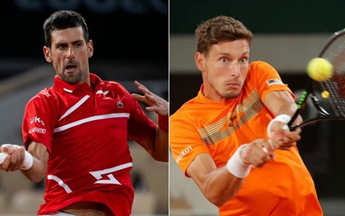 Kết quả Roland Garros 7/10, sáng 8/10: Djokovic ngược dòng, hẹn Tsitsipas ở bán kết