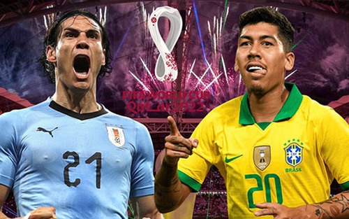 Link xem trực tiếp bóng đá. Uruguay vs Brazil. Trực tiếp vòng loại World Cup khu vực Nam Mỹ.