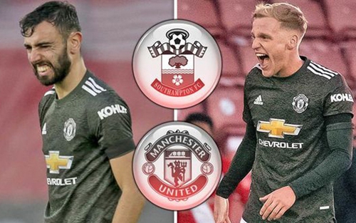 Hàng tiền vệ MU: Van de Beek hoàn toàn có thể đá cùng Bruno Fernandes