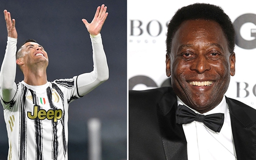 Ronaldo vượt mặt Vua bóng đá Pele, sắp lập kỷ lục vĩ đại