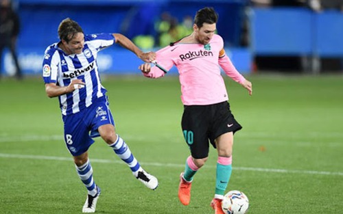 Video clip bàn thắng trận Barcelona vs Alaves
