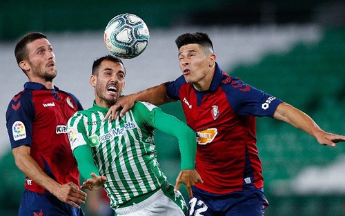 Kết quả bóng đá 1/2, sáng 2/2. Real Betis hạ Osasuna, Watford thua ngược QPR