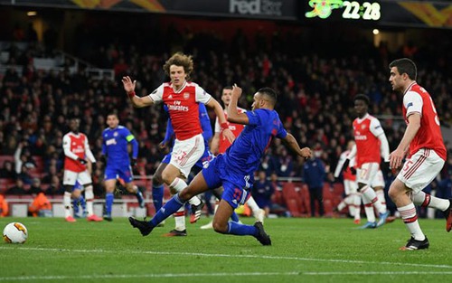 Video clip bàn thắng trận Olympiakos vs Arsenal