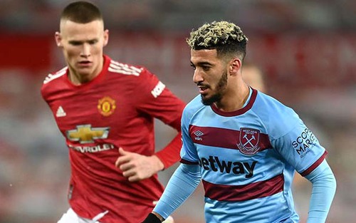 Video clip bàn thắng trận MU vs West Ham