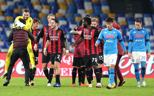 Link xem trực tiếp Milan vs Napoli. FPT trực tiếp bóng đá Italia Serie A