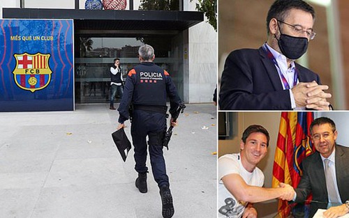 Cựu chủ tịch Barcelona Josep Bartomeu bị bắt để điều tra tham nhũng