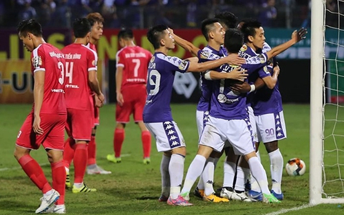 Kết quả bóng đá hôm nay: Hà Nội thua Viettel trong ngày HLV Hoàng Văn Phúc ra mắt