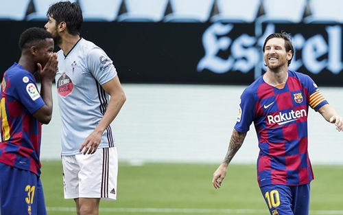 Video clip bàn thắng trận Barcelona vs Celta Vigo