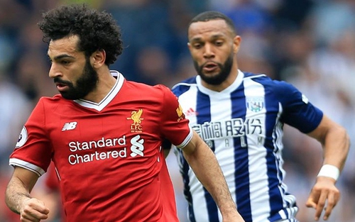 Video clip bàn thắng trận West Brom vs Liverpool