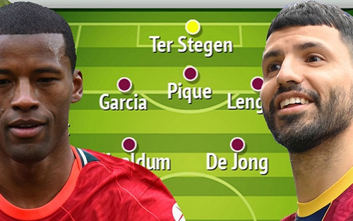 Đội hình Barcelona mùa tới: Cách mạng với Aguero, Depay, Wijnaldum và Eric Garcia