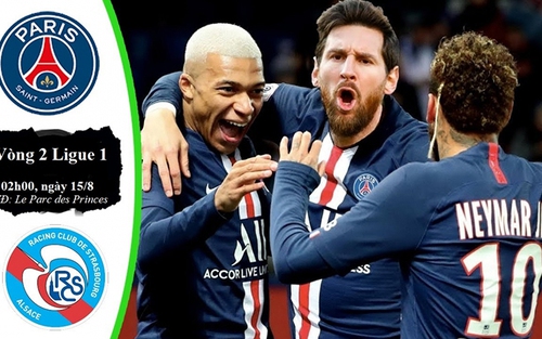 PSG vs Strasbourg: Messi và Neymar không có tên trong danh sách đăng ký