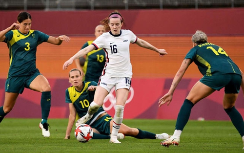 VTV5 trực tiếp bóng đá nữ Mỹ vs Úc, Olympic 2021 (15h hôm nay)