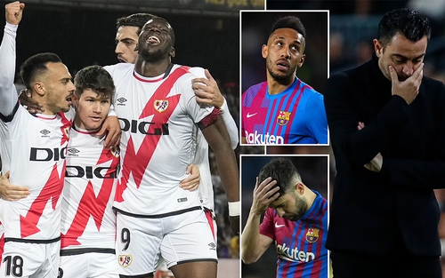 Barcelona 0-1 Vallecano: Thua đau sân nhà, Barca đầu hàng Real Madrid