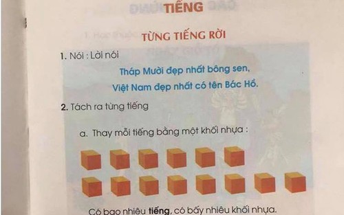 Thực hư dạy trẻ cách đọc theo dấu chấm, ô vuông