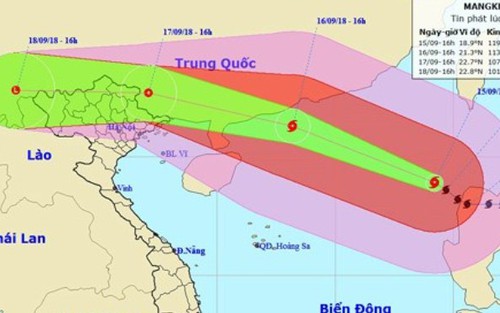 Công điện của Thủ tướng Chính phủ về việc tập trung ứng phó khẩn cấp bão số 6