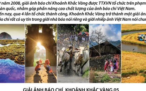 Giải ảnh báo chí Khoảnh Khắc Vàng: Tạo dựng sân chơi nhiếp ảnh xứng tầm quốc gia